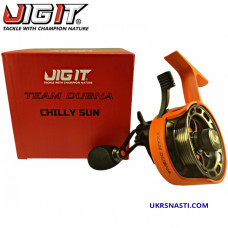 Катушка зимняя  Jig It & Hearty Rise Team Dubna Chilly Sun RH праворучная